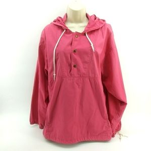Smythe Pink Drawstring Hoodie Marina Boat Light Jacket Pull Over S Unisex